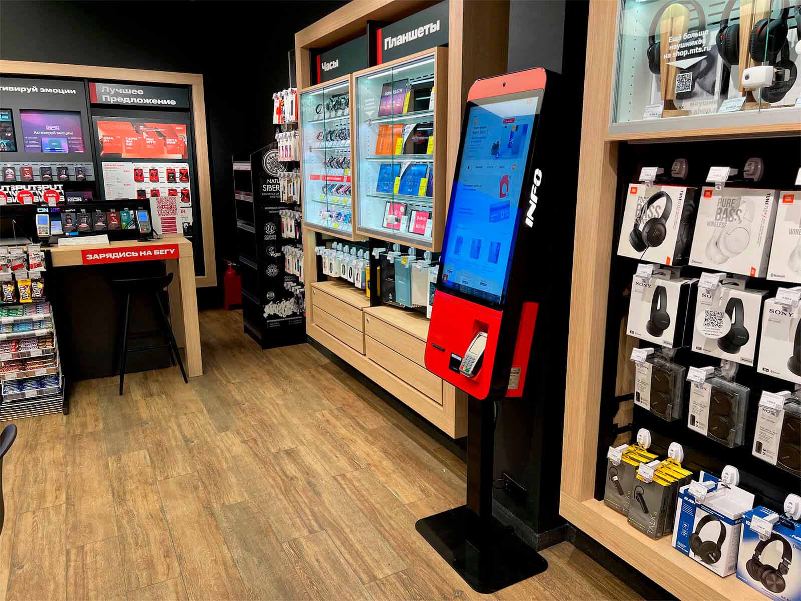 Automation of orders in fitness cafe based on Smartix kiosks for fitness  clubs ​